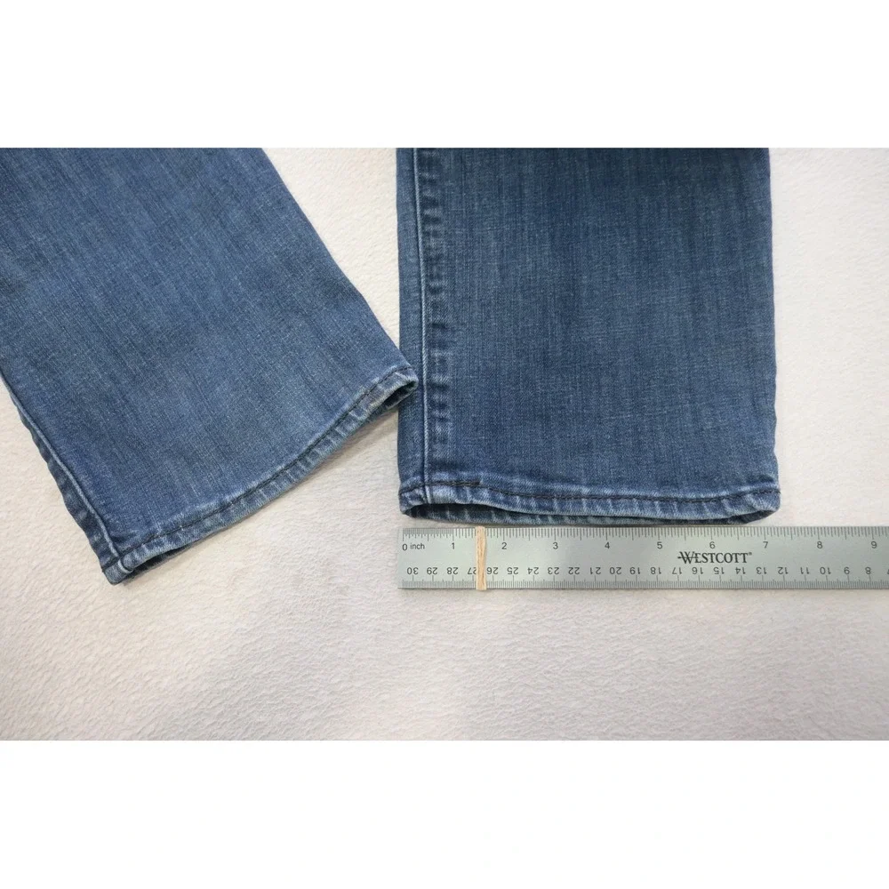 Lucky Brand 121 Slim Jeans Mens‎ 34x30 Blue Medium Wash Stretch Denim Excellent